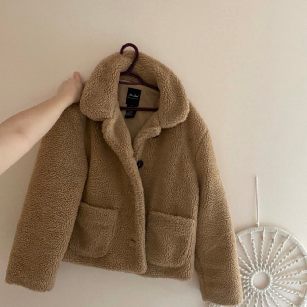 TEDDY COAT BEIGE